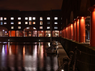 Royal Albert Dock at Night