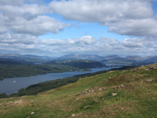 View from Gummers How over Windermere