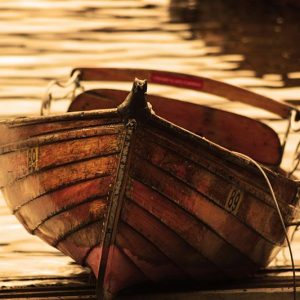 Boat at Bowness (16 x 12 inches)