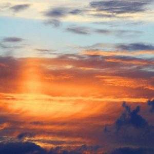 New Brighton Sky (16 x 12 inches)