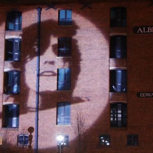 Marc Bolan at the Royal Albert Dock (16 × 12 inches)